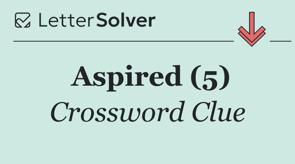 Aspired (5)
