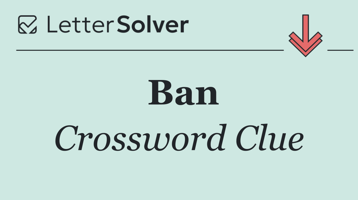 Ban