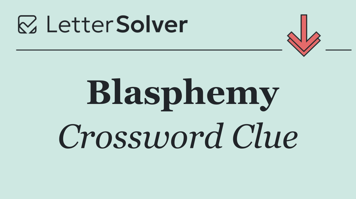 Blasphemy