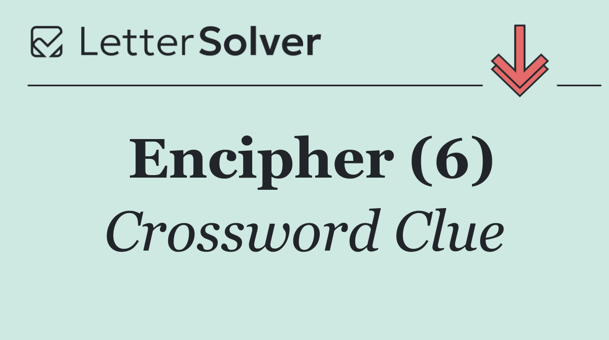 Encipher (6)