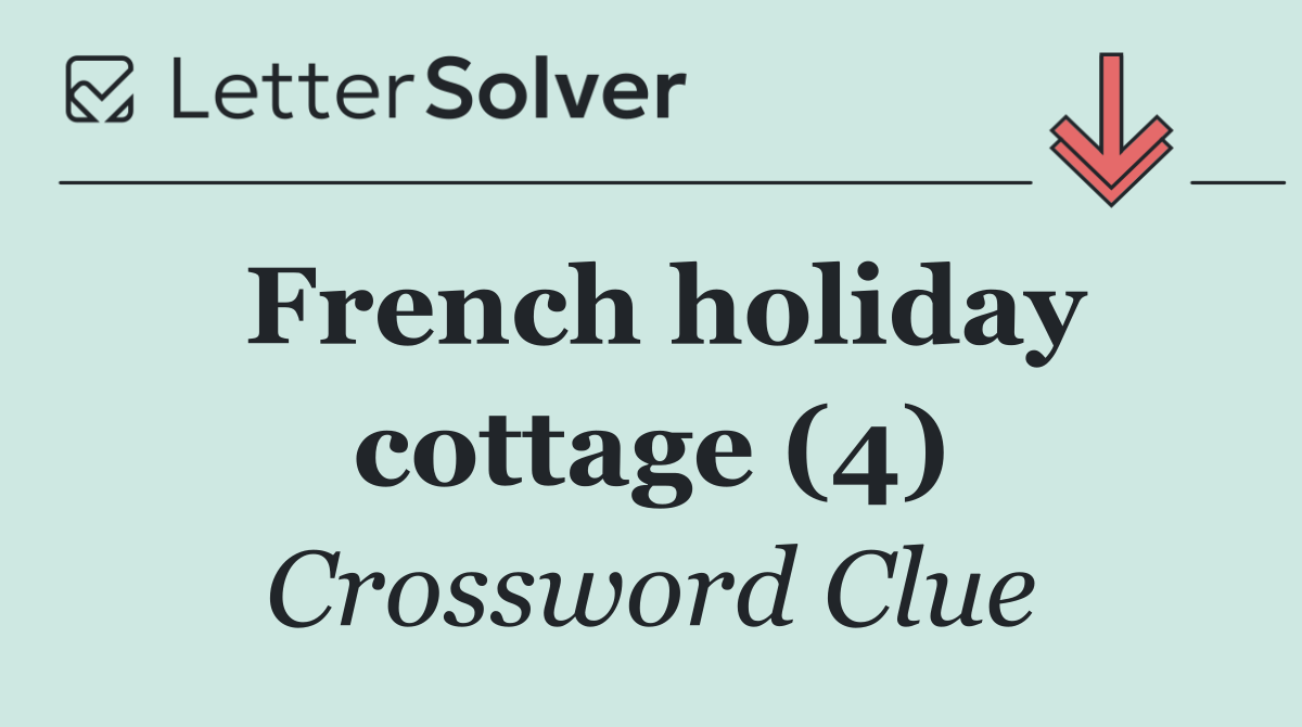 French holiday cottage (4)