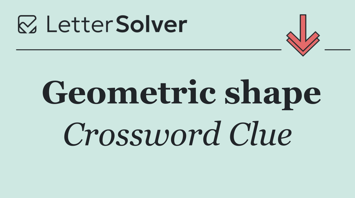 Geometric shape