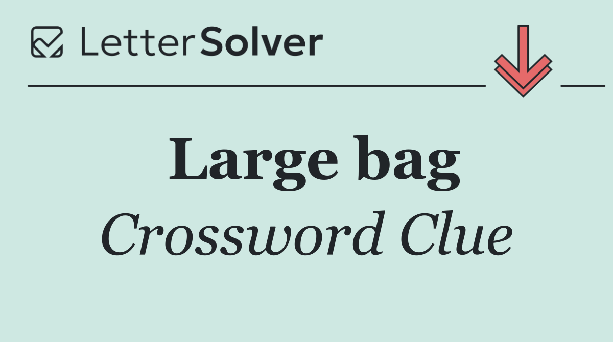 Large bag