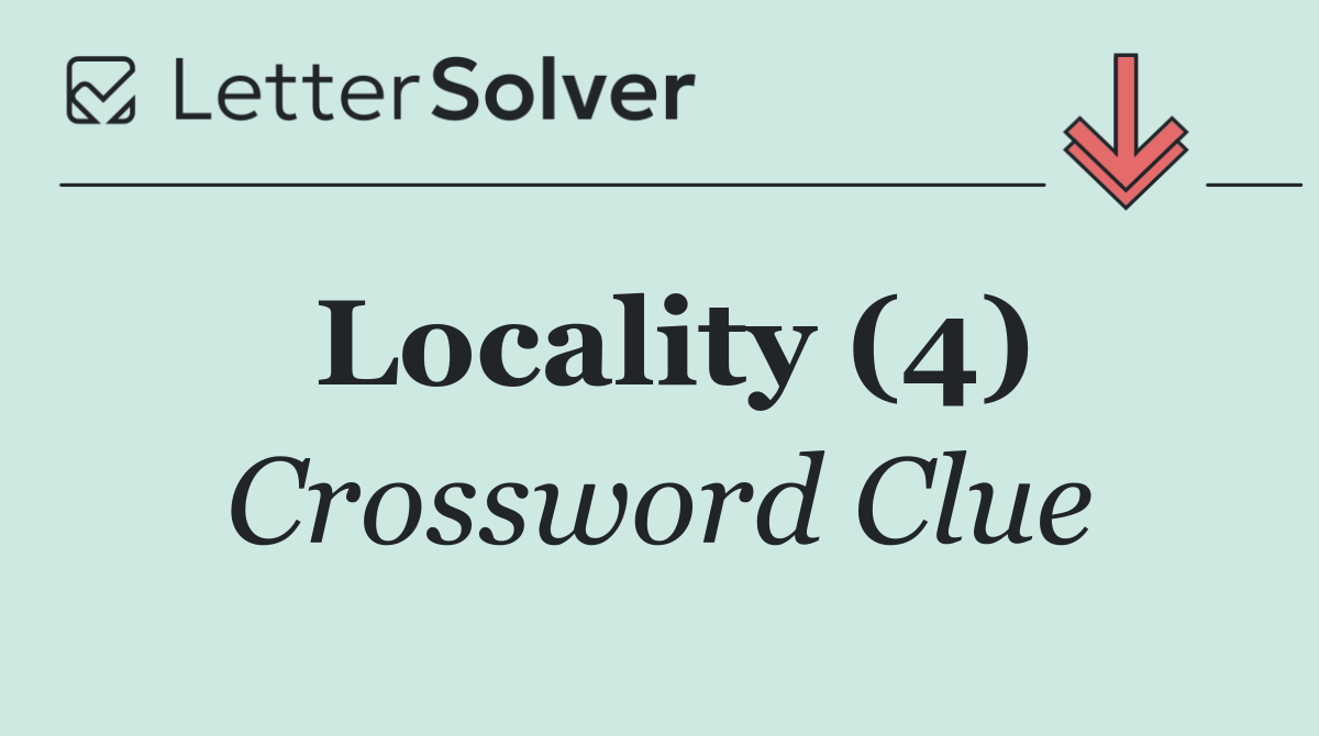 Locality (4)