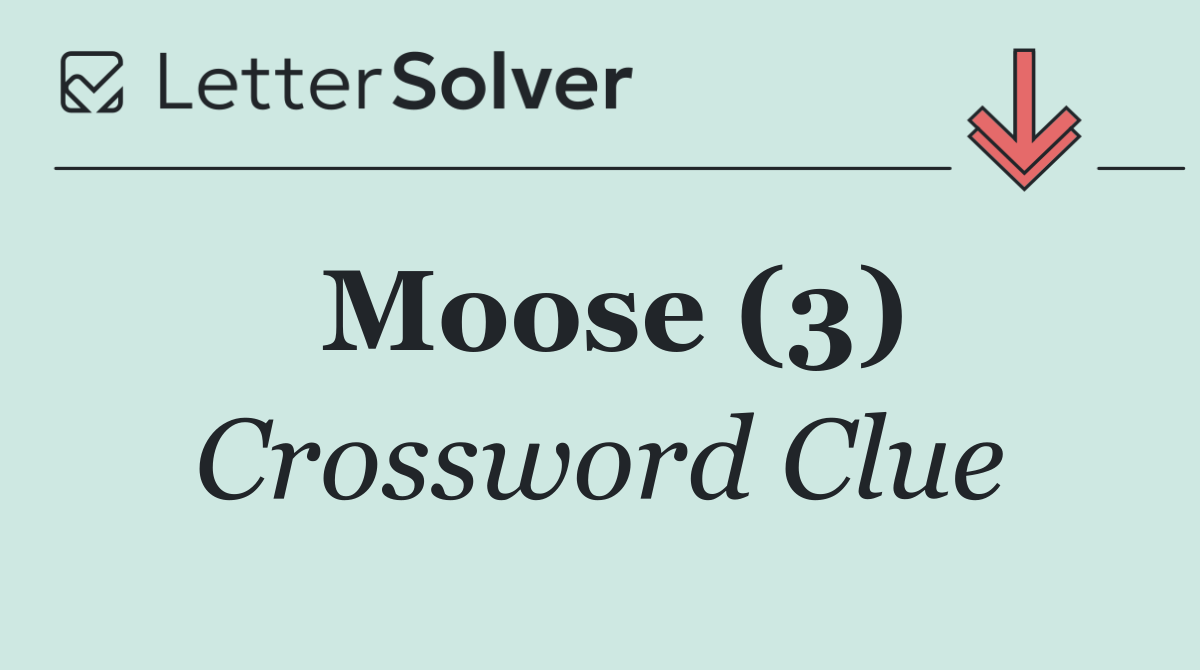 Moose (3)