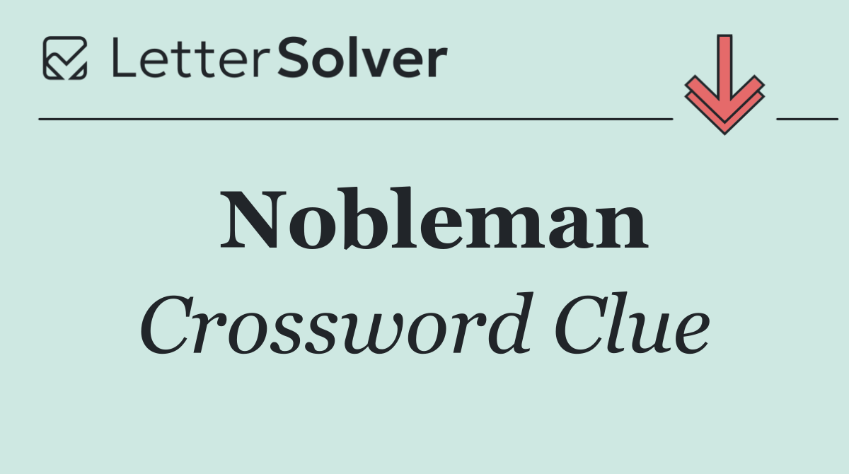 Nobleman