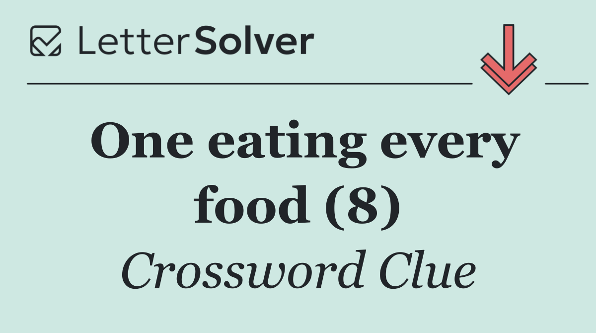One eating every food (8)