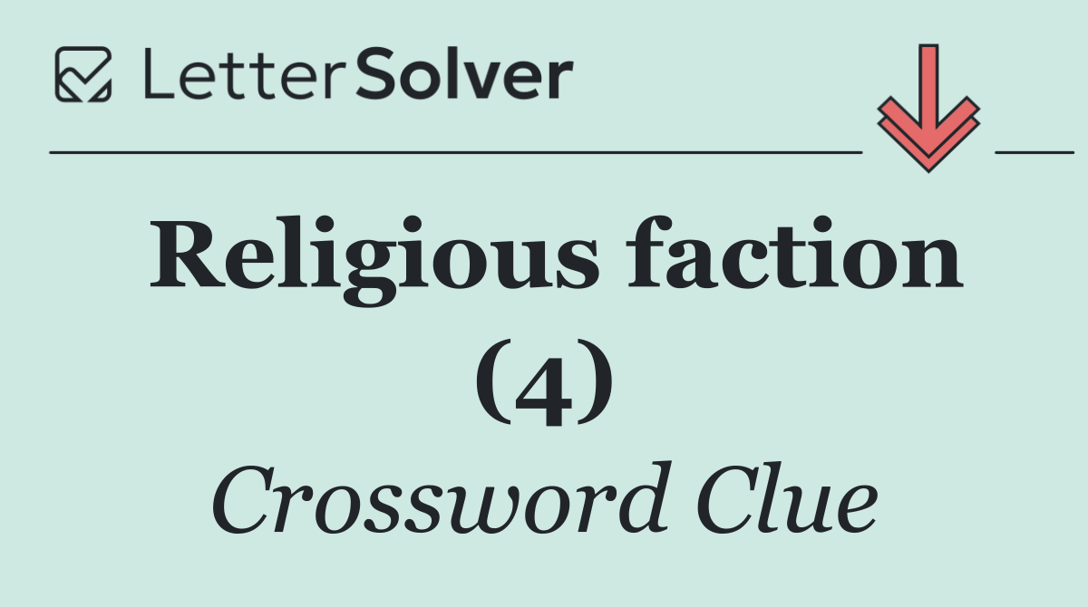 Religious faction (4)