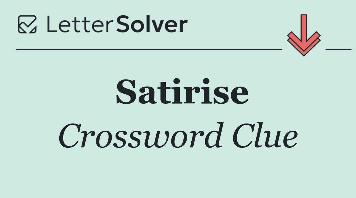 Satirise