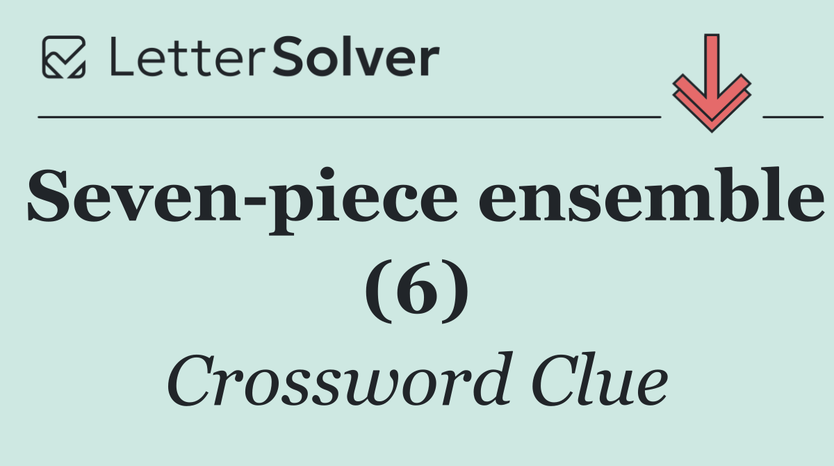 Seven piece ensemble (6)