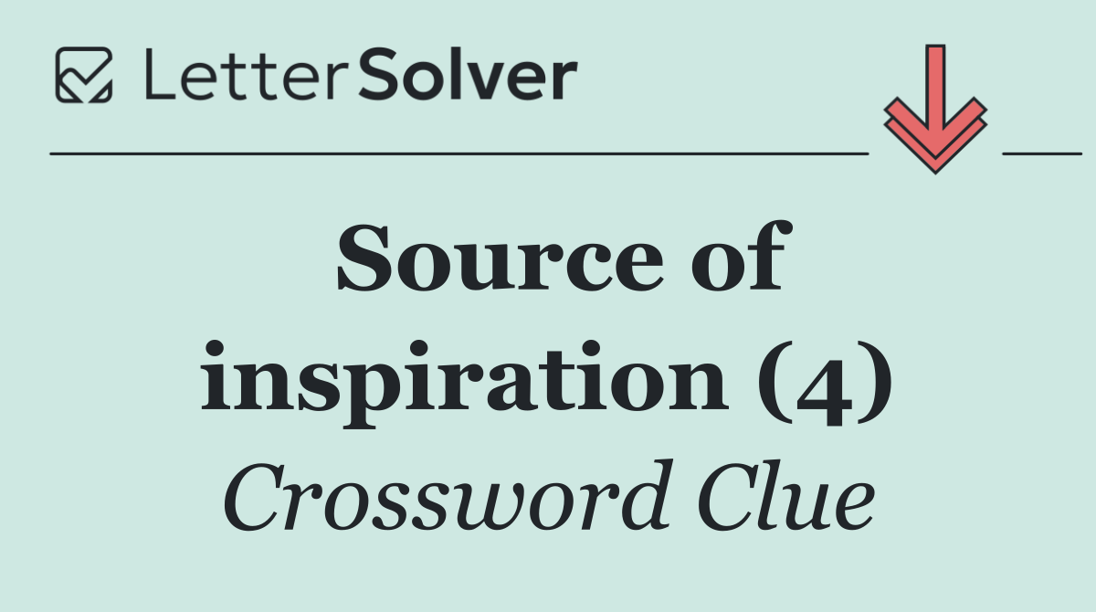 Source of inspiration (4)