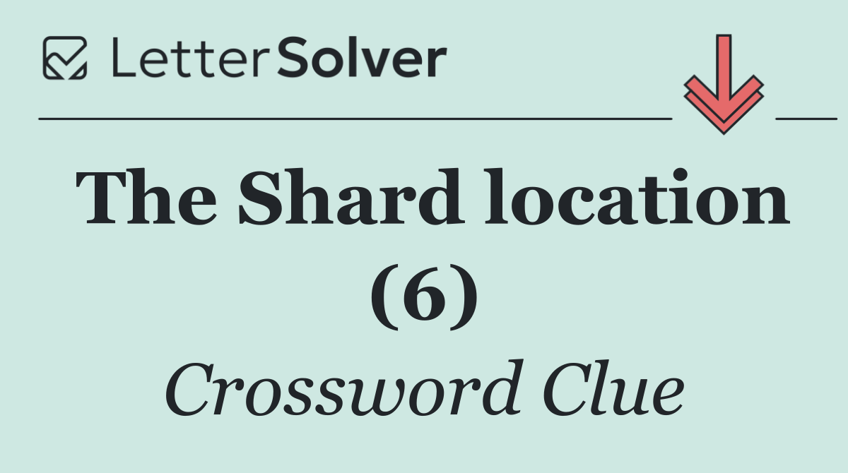 The Shard location (6)