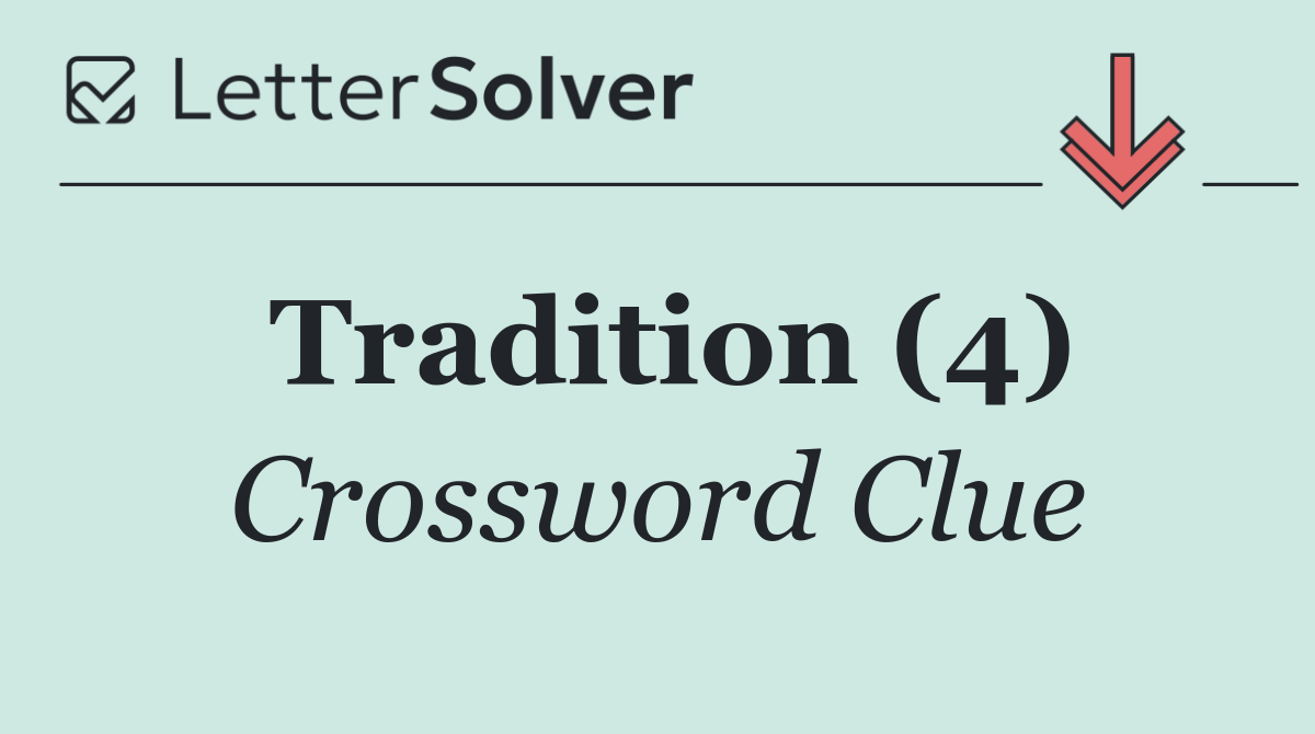 Tradition (4)
