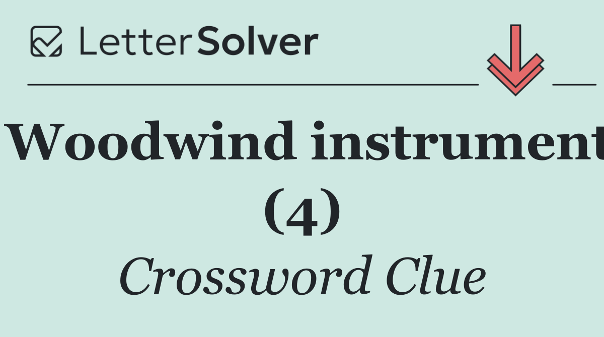 Woodwind instrument (4)