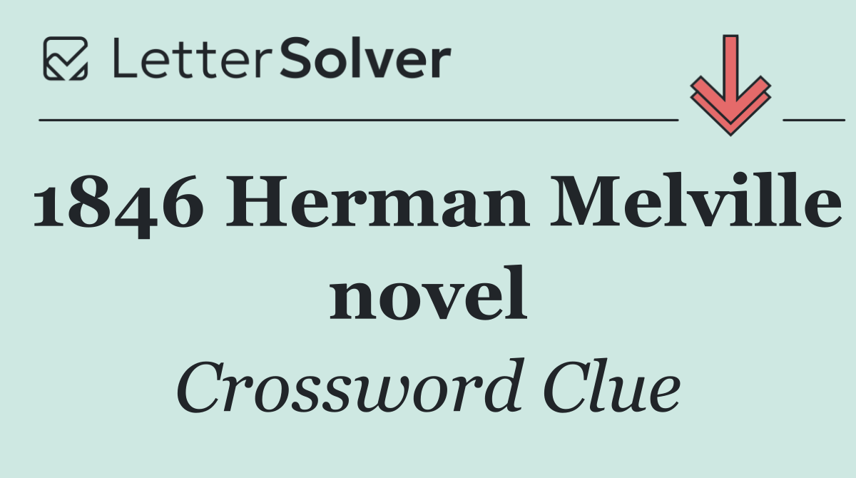 1846 Herman Melville novel
