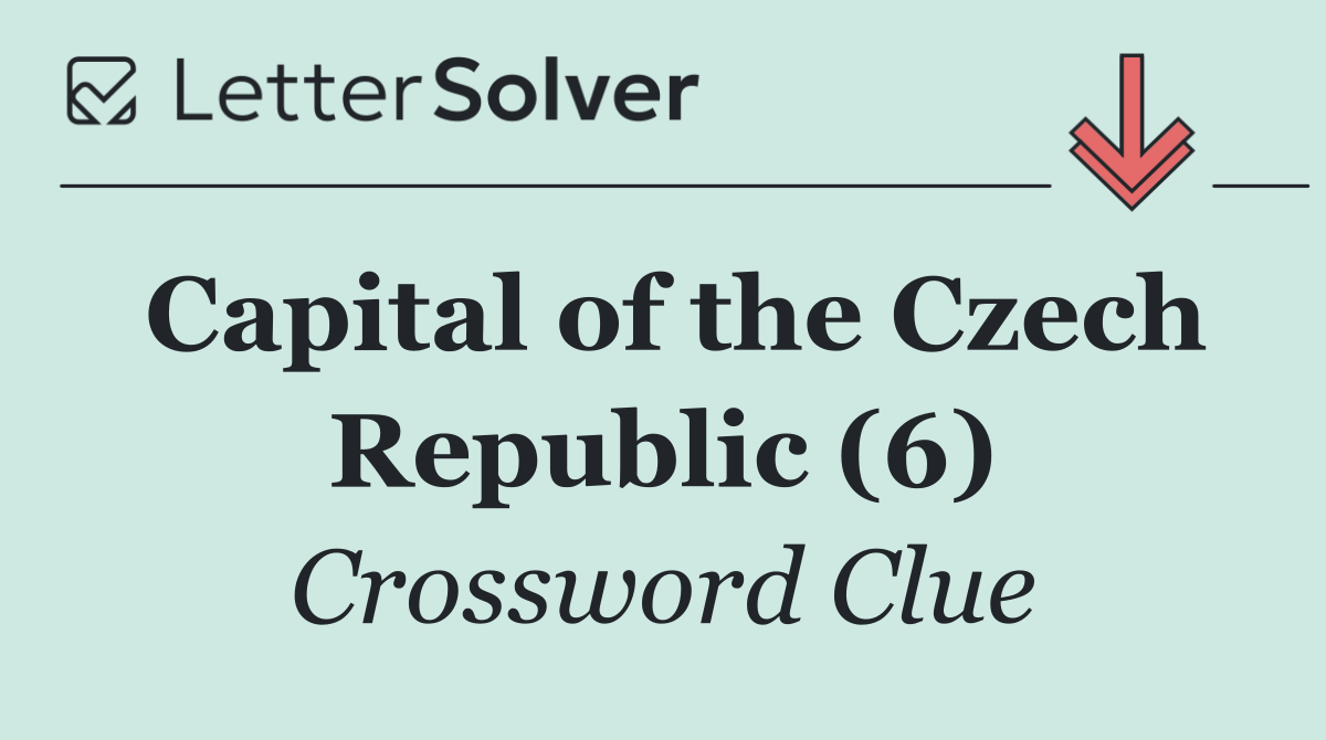 Capital of the Czech Republic (6)