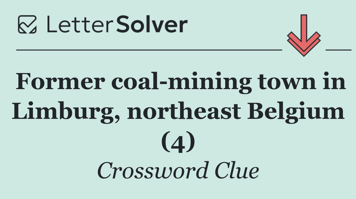 Former coal mining town in Limburg, northeast Belgium (4)