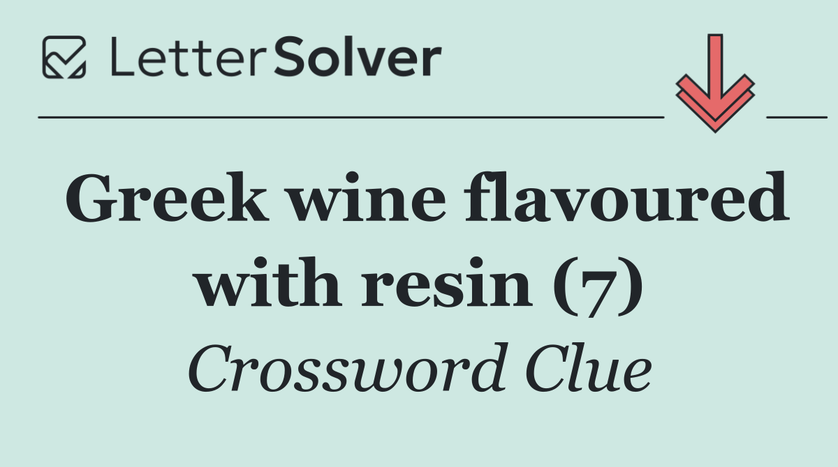 Greek wine flavoured with resin (7)
