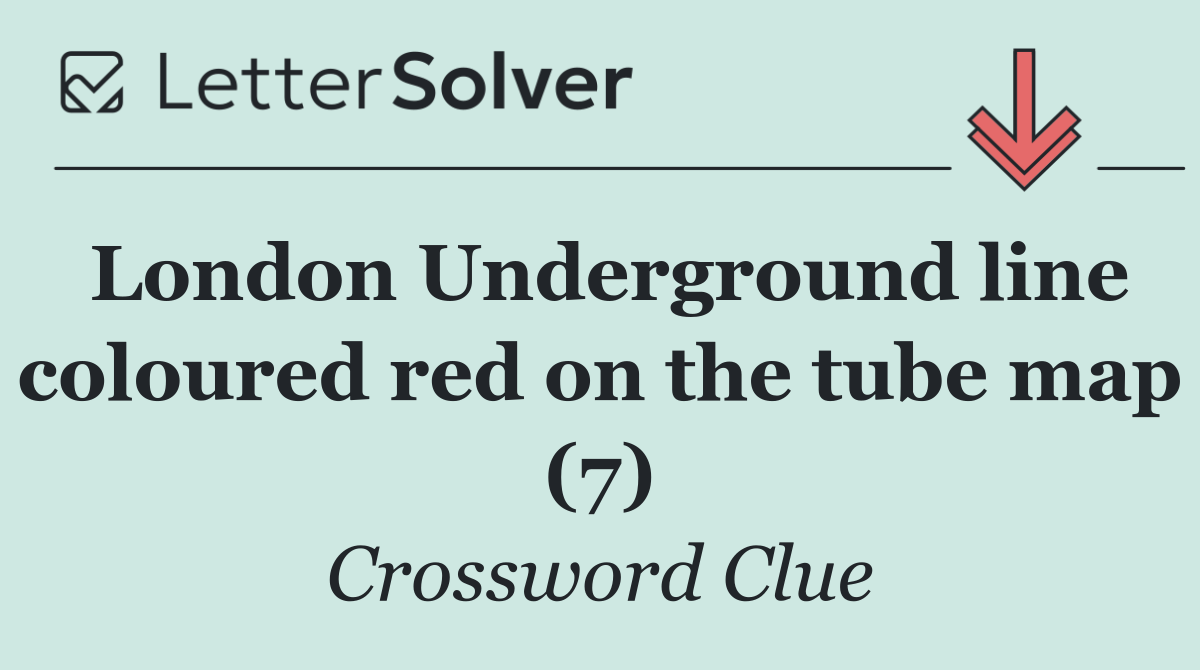 London Underground line coloured red on the tube map (7)