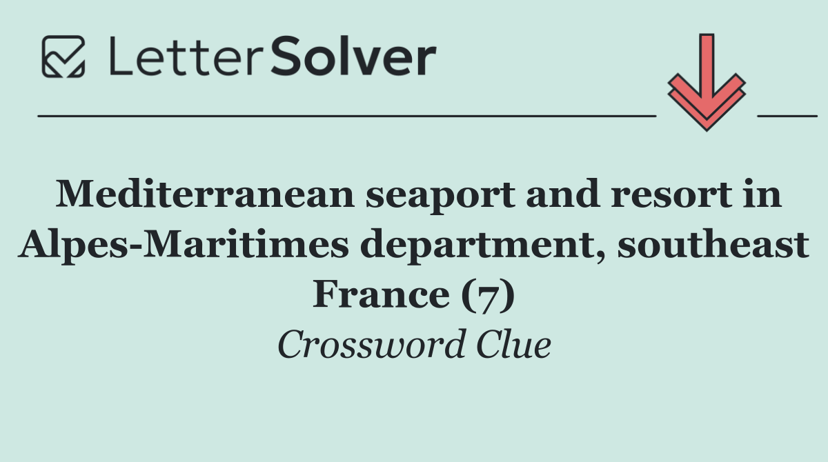 Mediterranean seaport and resort in Alpes Maritimes department, southeast France (7)