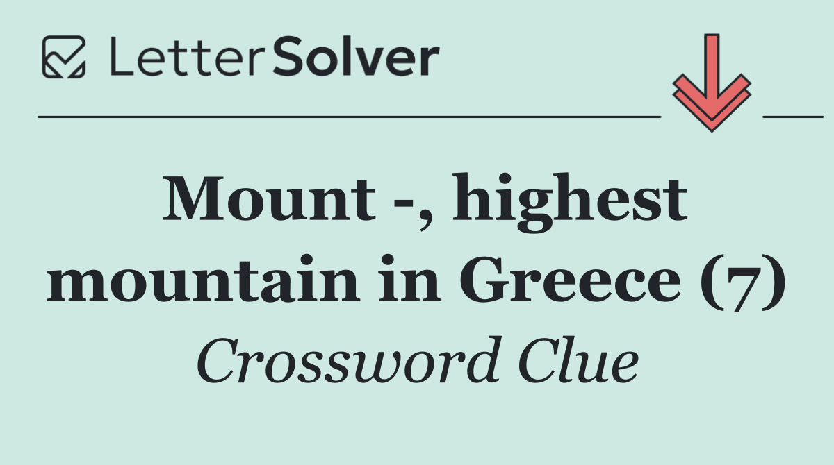 Mount  , highest mountain in Greece (7)