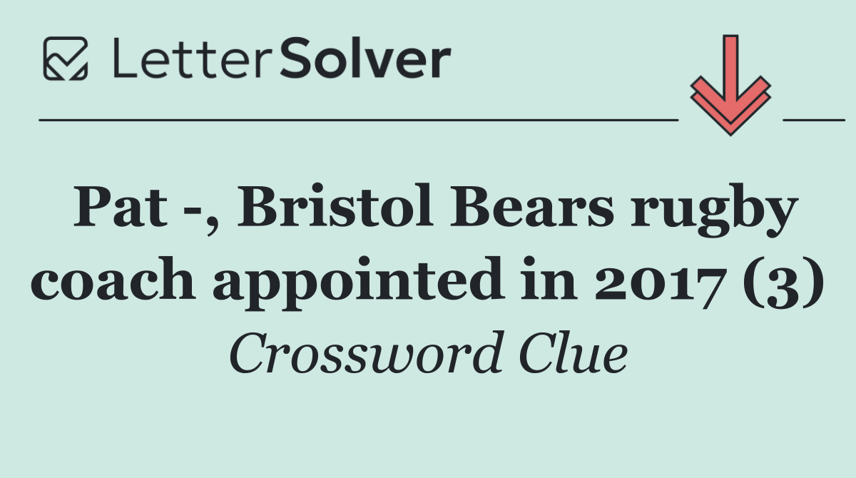 Pat  , Bristol Bears rugby coach appointed in 2017 (3)