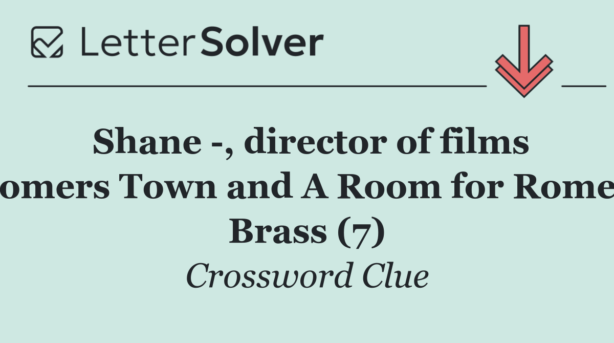 Shane  , director of films Somers Town and A Room for Romeo Brass (7)