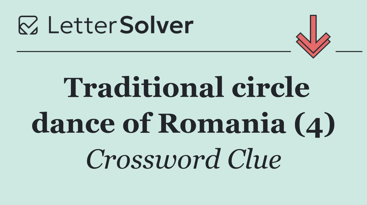 Traditional circle dance of Romania (4)