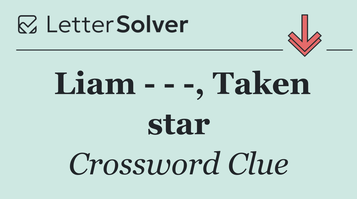 Liam      , Taken star