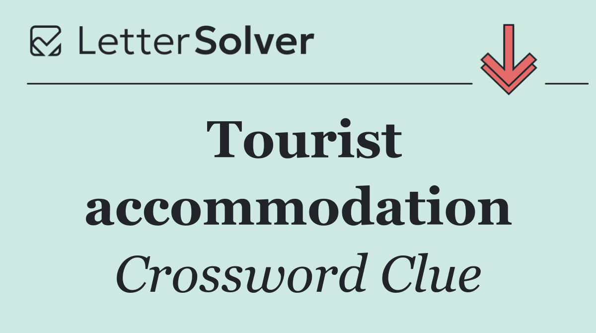 Tourist accommodation