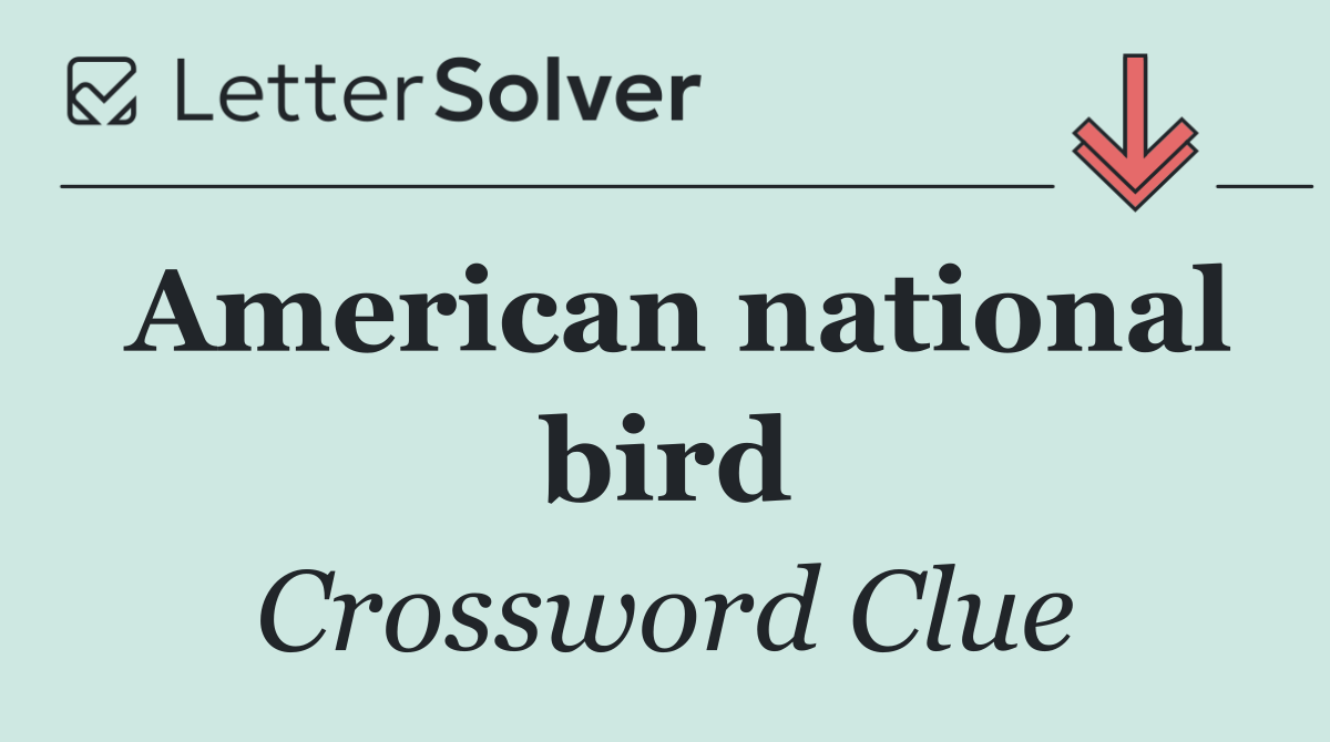 American national bird