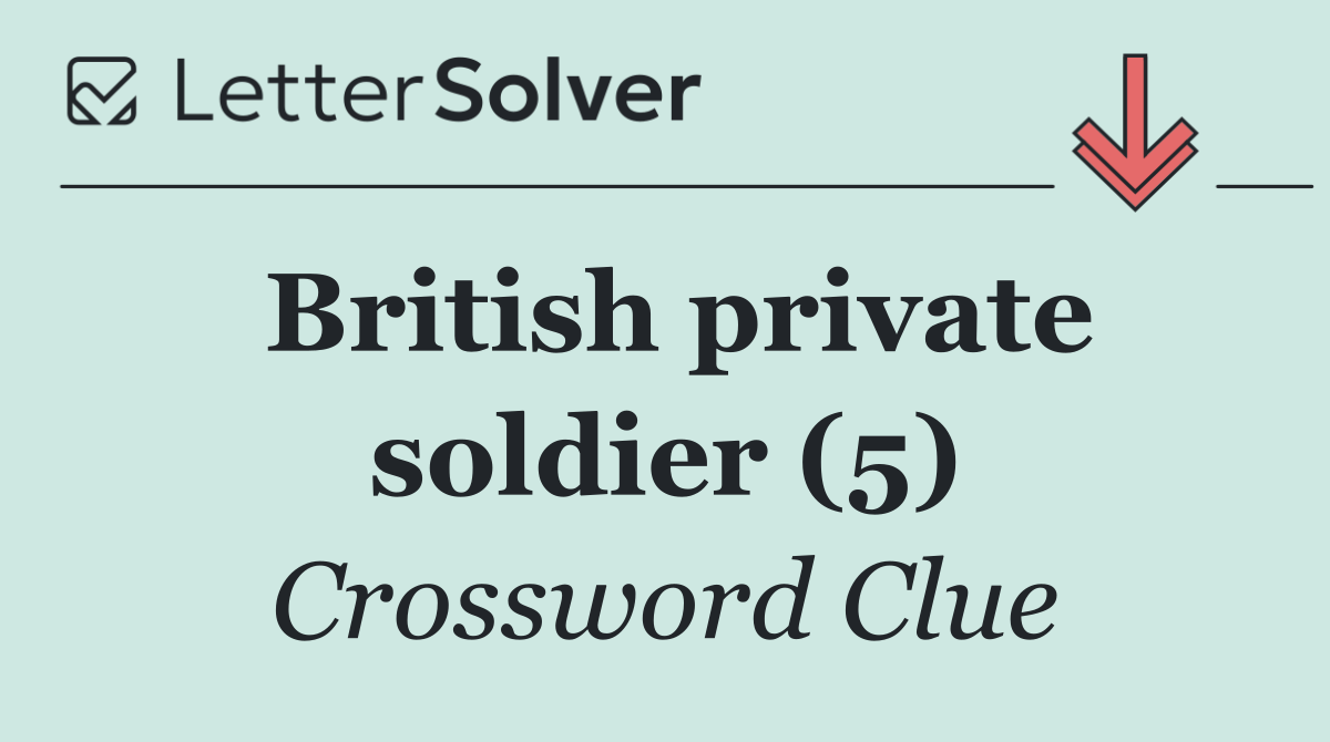 British private soldier (5)