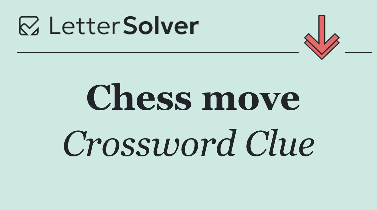 Chess move