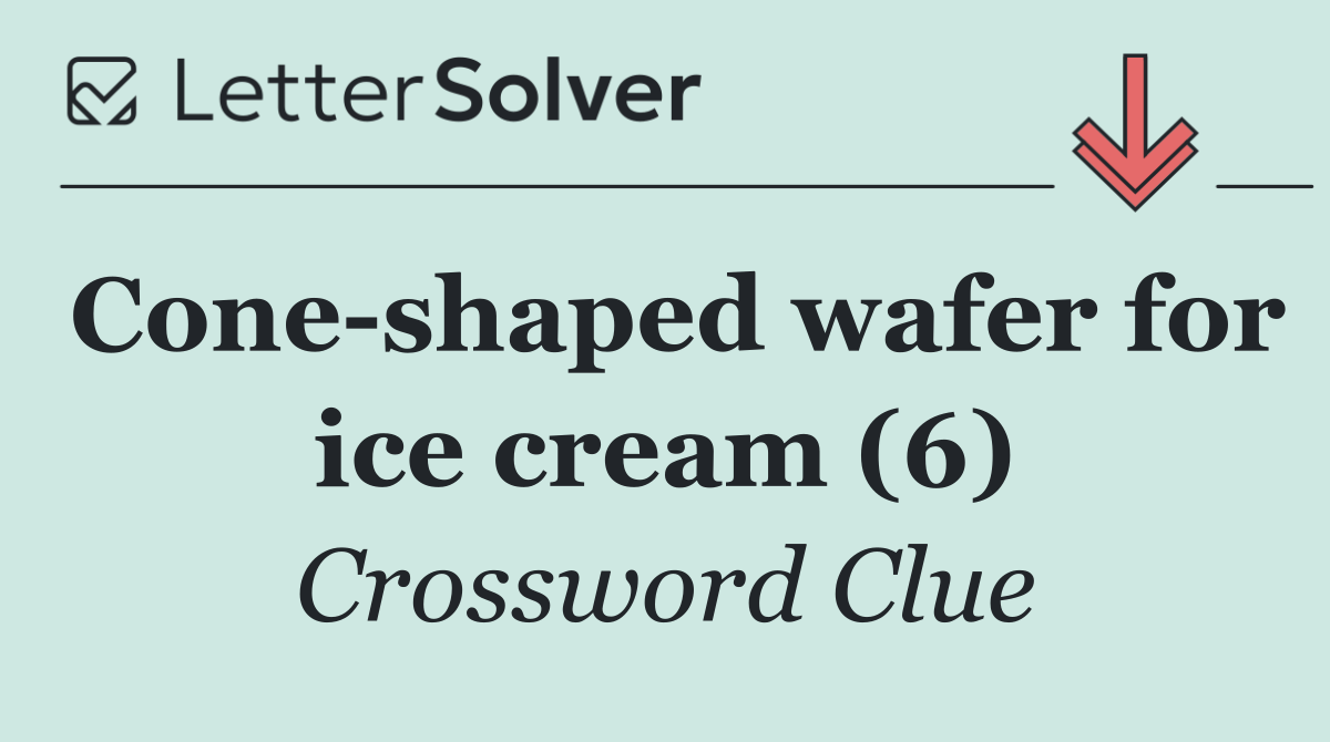 Cone shaped wafer for ice cream (6)