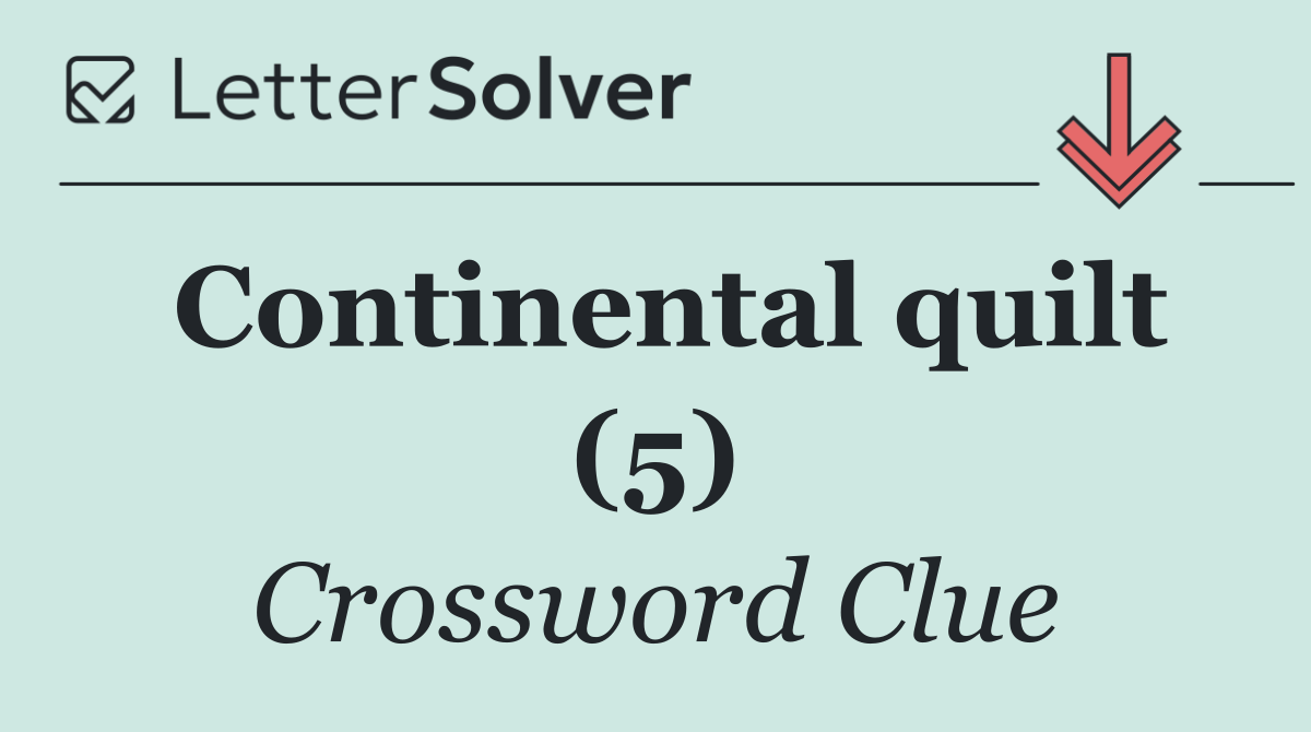 Continental quilt (5)