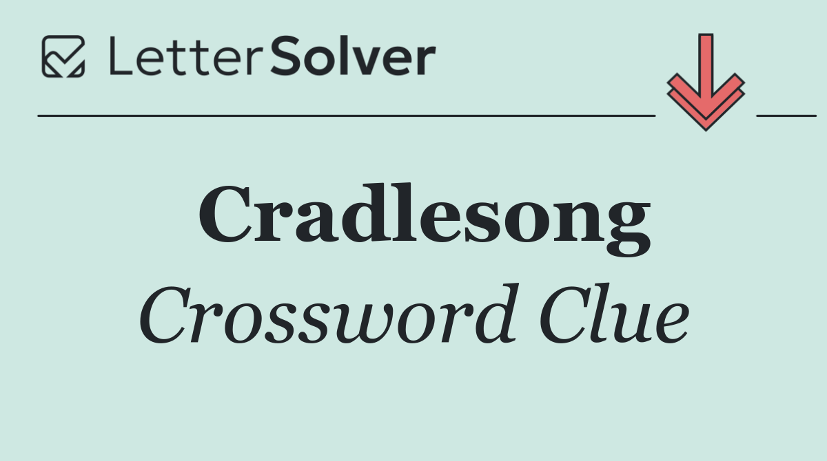 Cradlesong