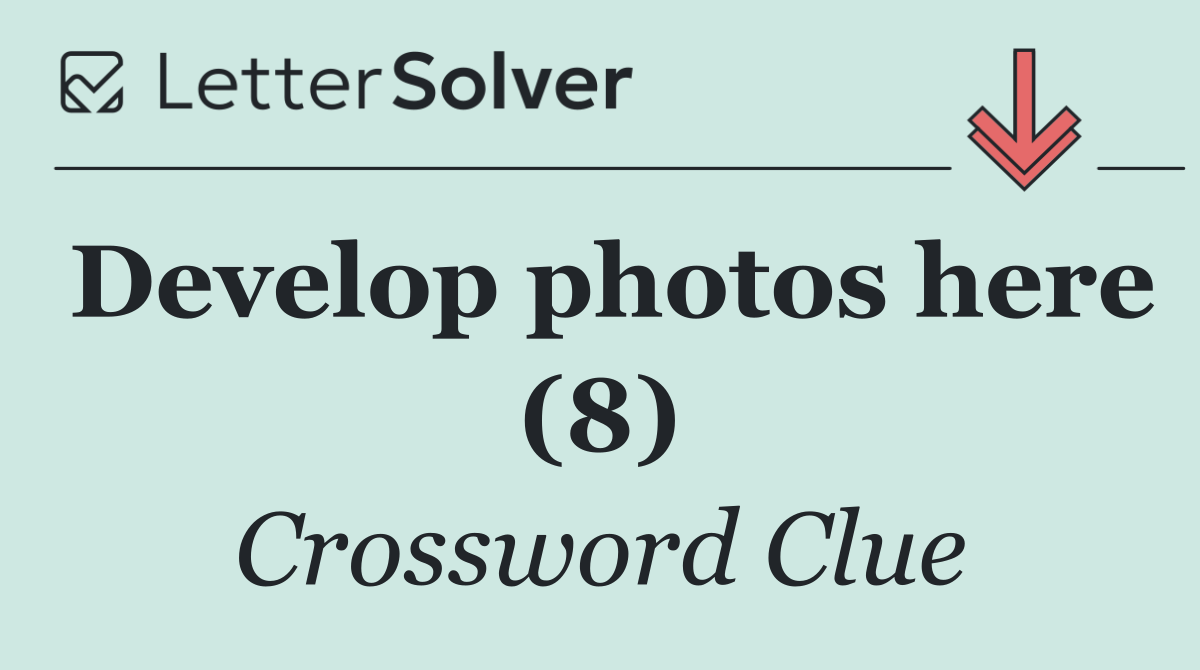 Develop photos here (8)