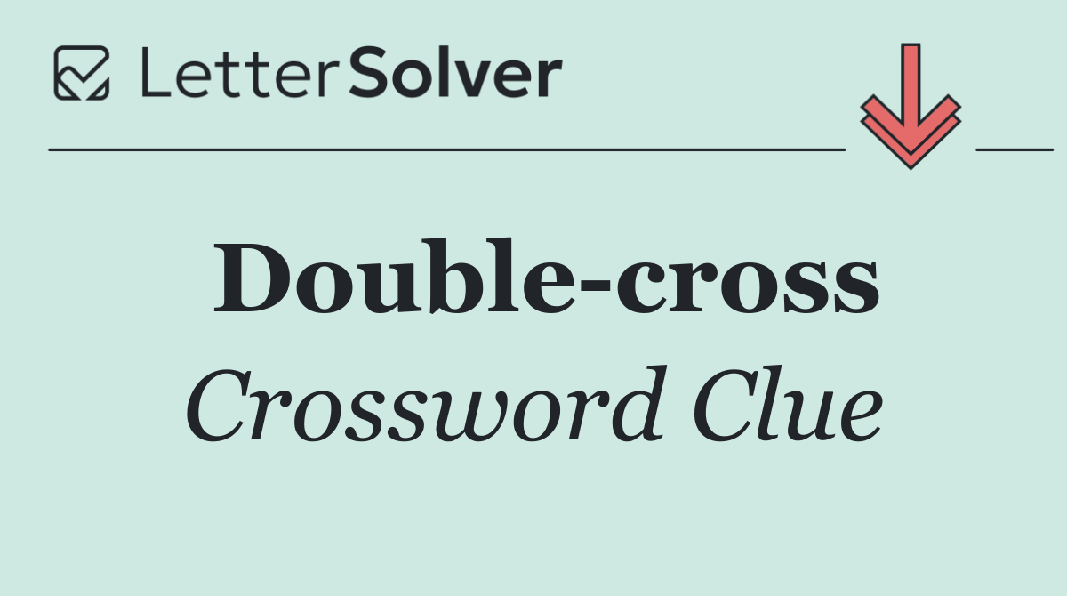 Double cross