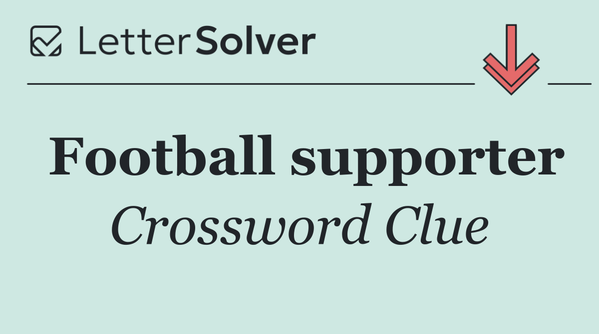 Football supporter