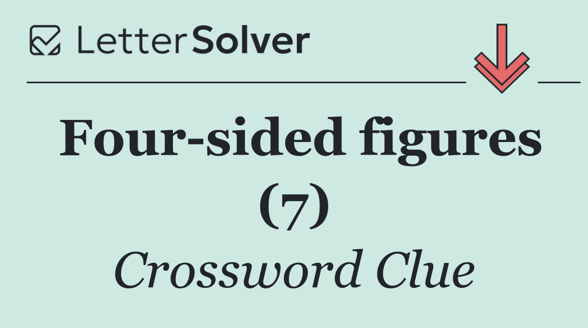 Four sided figures (7)