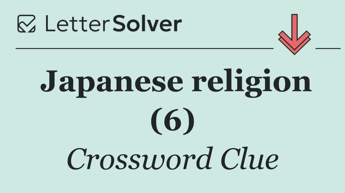 Japanese religion (6)