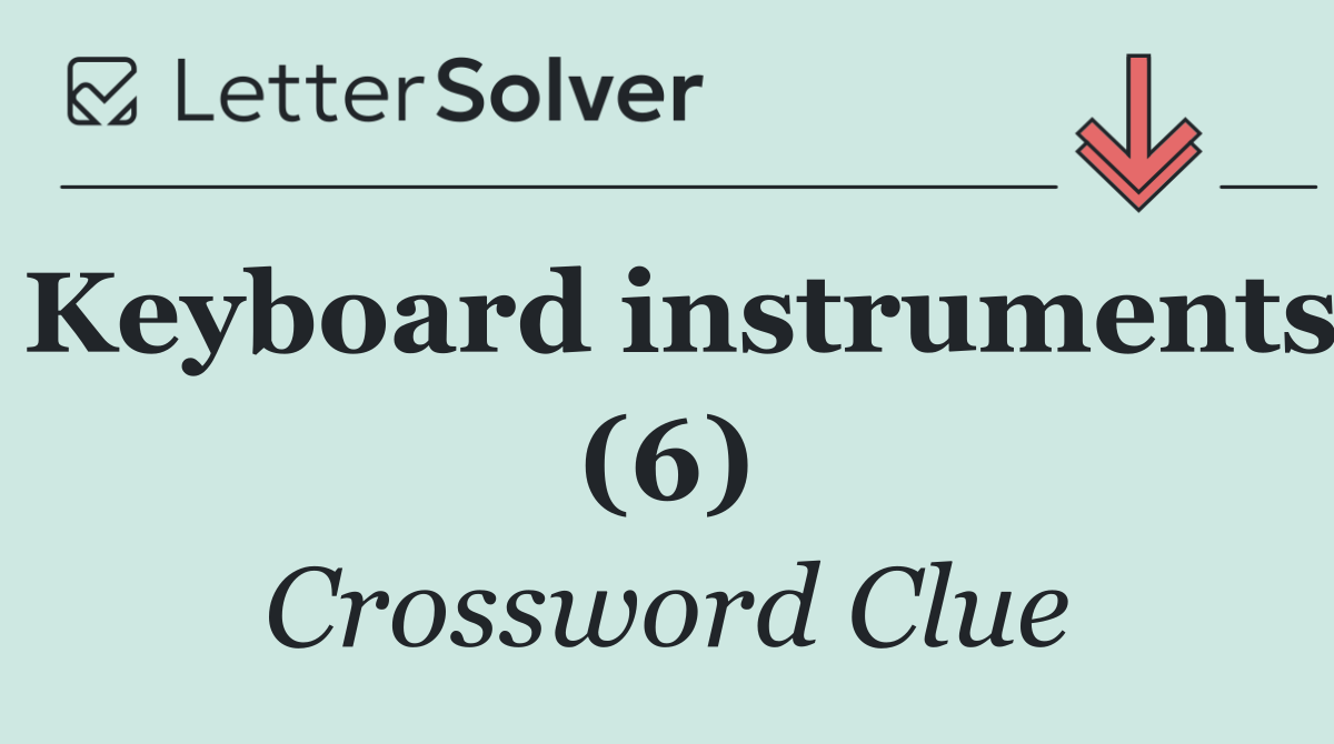 Keyboard instruments (6)