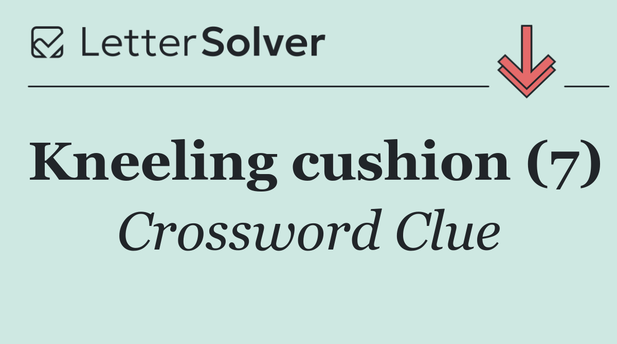 Kneeling cushion (7)