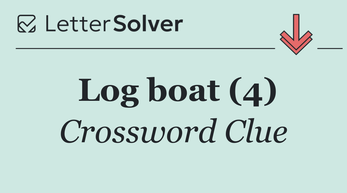 Log boat (4)