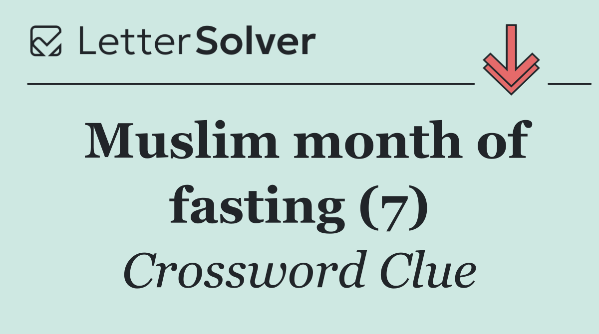 Muslim month of fasting (7)