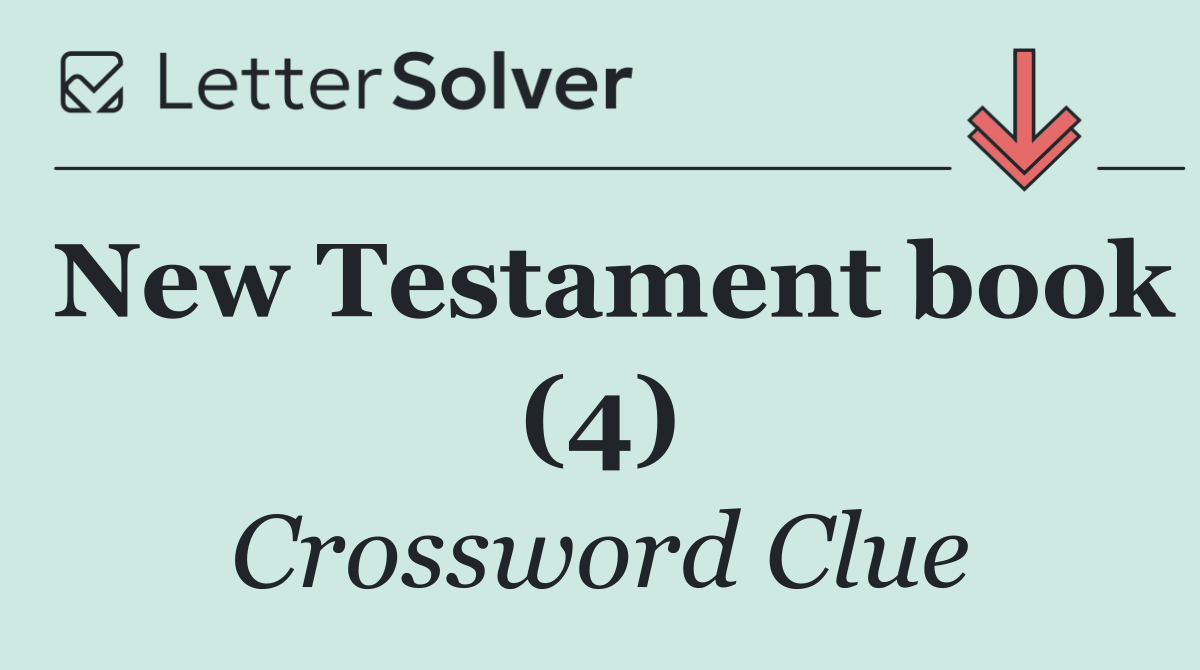 New Testament book (4)