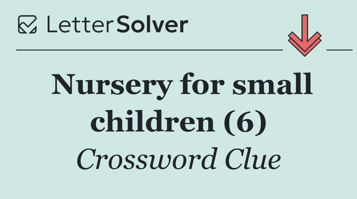 Nursery for small children (6)