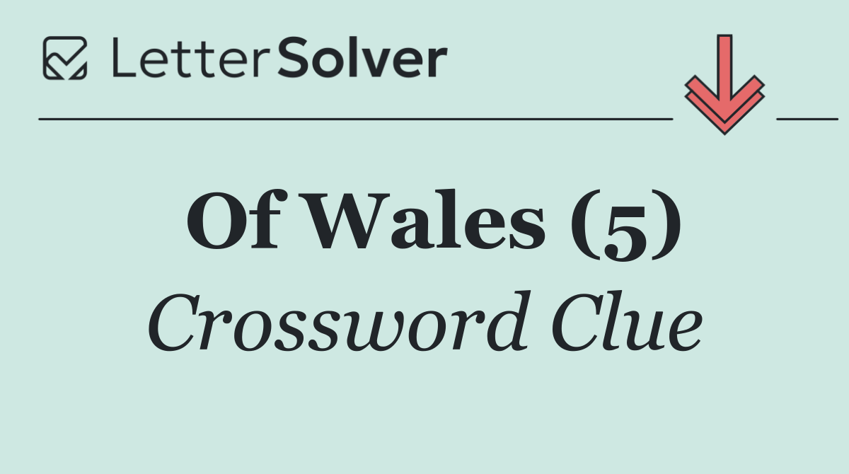 Of Wales (5)