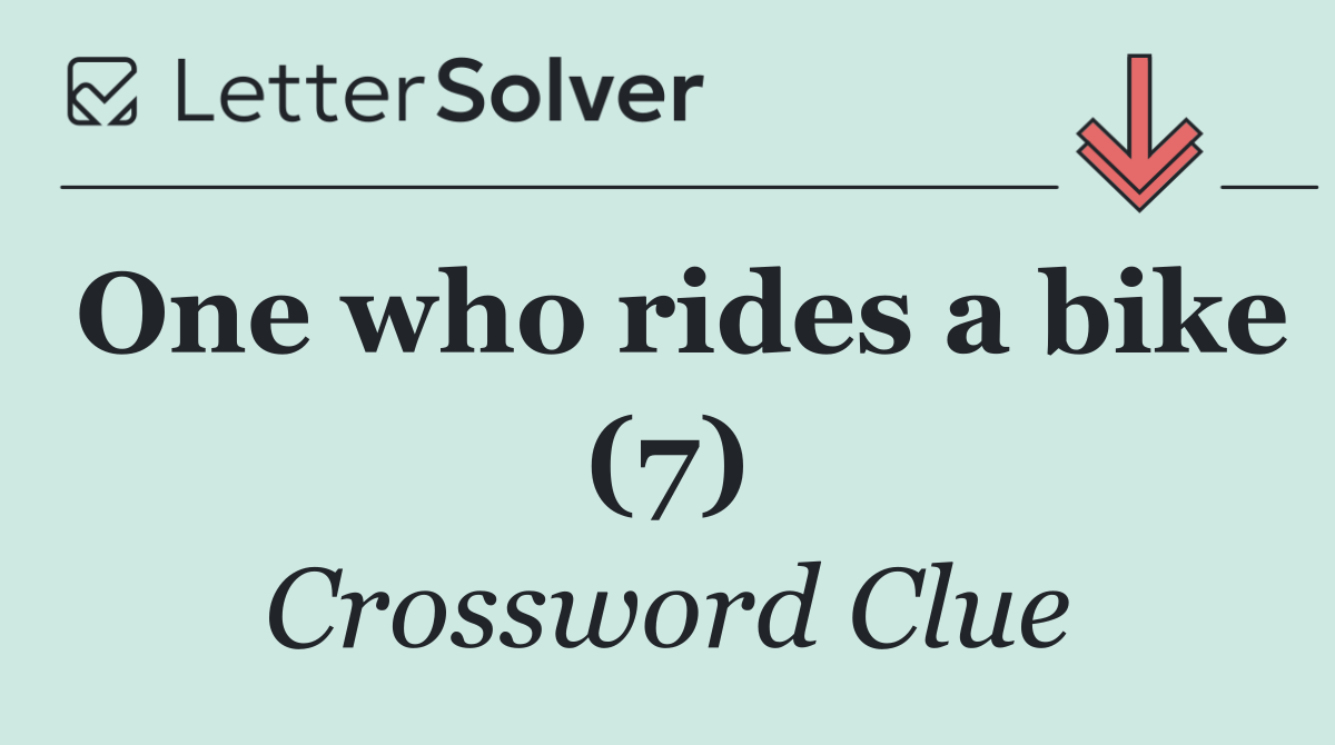 One who rides a bike (7)