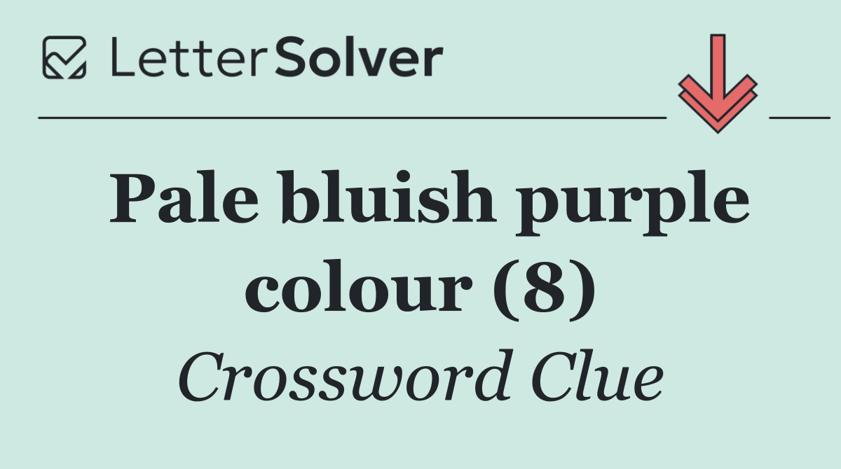 Pale bluish purple colour (8)